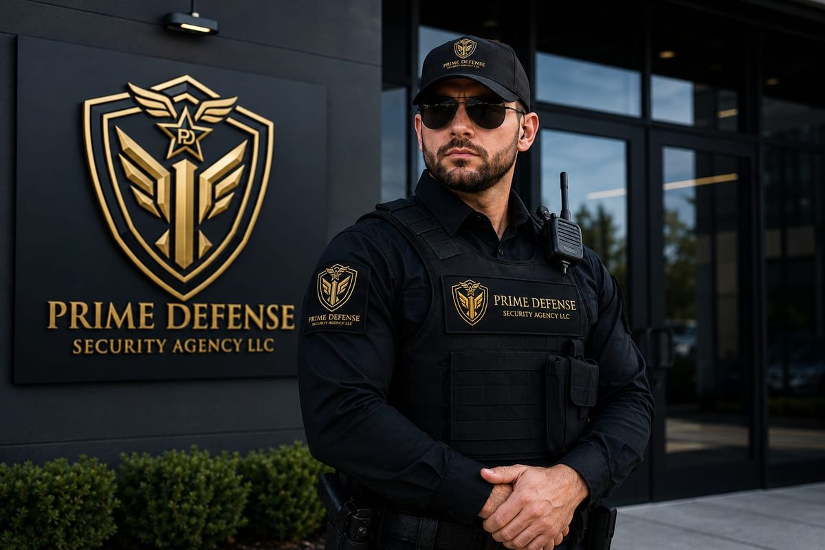 Armed security professional